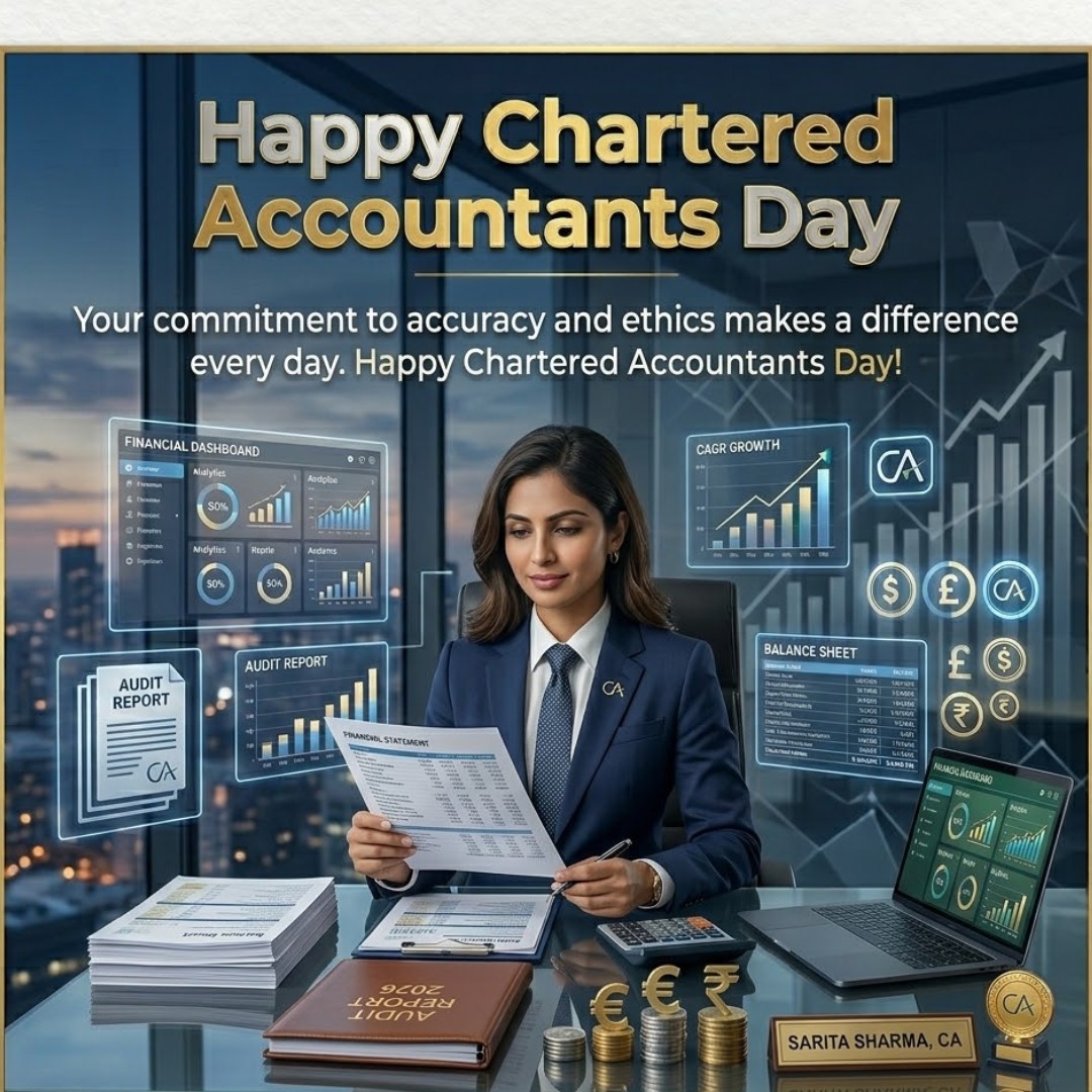 Your commitment to accuracy and ethics makes a difference every day. Happy Chartered Accountants Day!